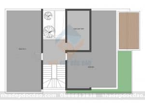 Thiết kế biệt thự 2 tầng phong cách hiện đại, sang trọngg