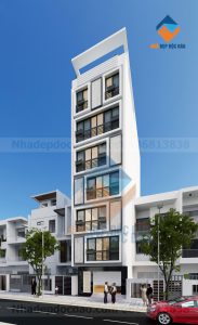 Thiết kế nhà ở kết hợp kinh doanh 7 tầng trên diện tích 85m2