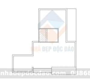 Thiết kế nhà phố 2 tầng 2 mặt tiền diện tích 93m2