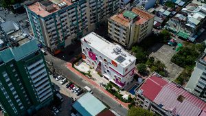 Thiết kế trường mầm non 5 tầng với kiến trúc độc đáo nhiều sắc màu