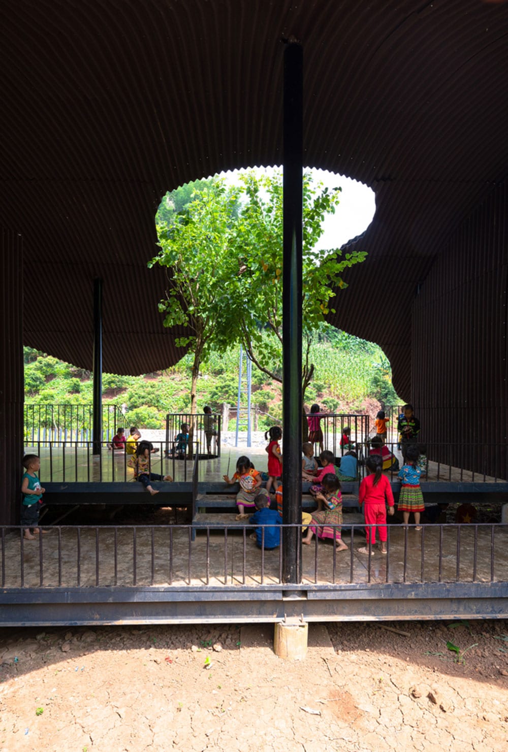 Thiết kế trường học Bó Mon – Công trình đạt thưởng kiến trúc quốc tế