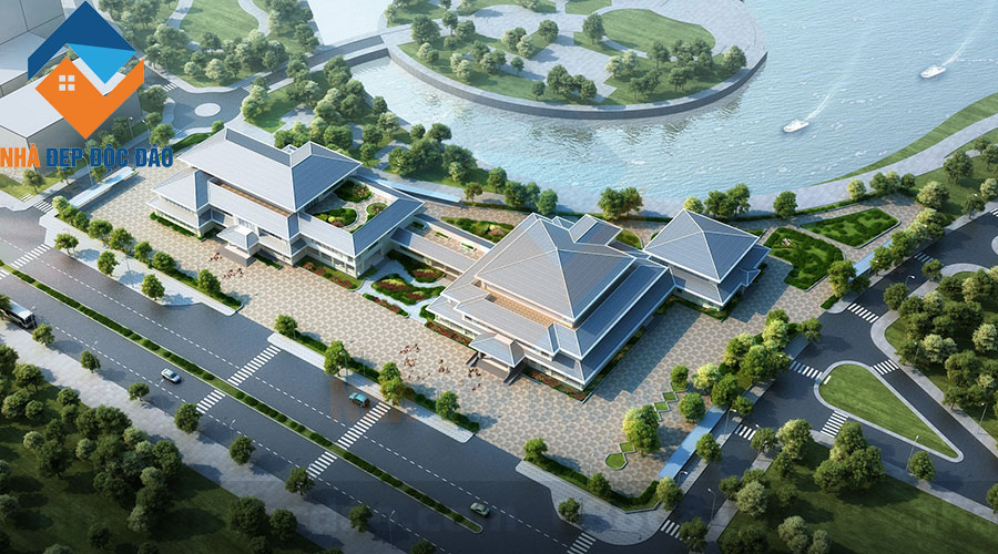 Thiết kế công trình văn hoá Bảo tàng - Thư viện thị xã Từ Sơn