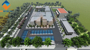 Thiết kế Trường trung học cơ sở Đình Bảng đạt chuẩn quốc gia
