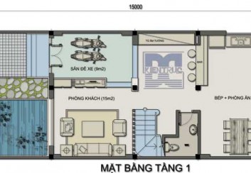 Thiết kế nhà phố 2 mặt tiền hợp phong thủy