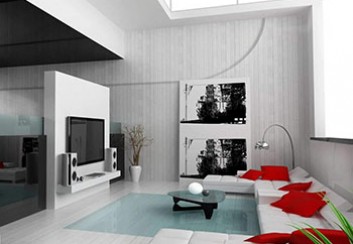 Thiết kế nội thất hài hòa ánh sáng