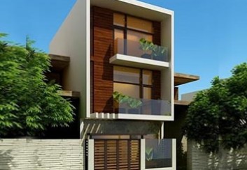 Thiết kế nhà ở kết hợp kinh doanh 3 tầng 57m2
