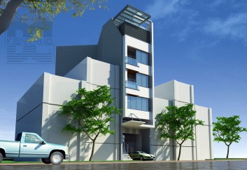 Thiết kế nhà phố kết hợp kinh doanh – Bắc Ninh