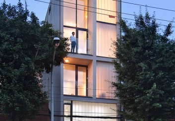 Thiết kế nhà ở kết hợp văn phòng cho thuê