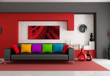 Thiết kế nhà đẹp với giấy dán tường