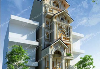 Thiết kế biệt thự phố phong cách cổ điển