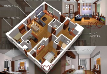 Nội thất chung cư mini – Lò Đúc