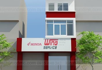 Thiết kế nhà phố lệch tầng kết hợp kinh doanh