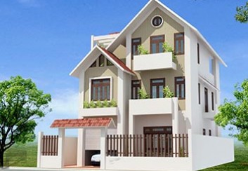 Thiết kế biệt thự 3 tầng trên đất 216m2