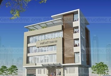 Thiết kế trụ sở văn phòng làm việc Phú Mỹ Thành