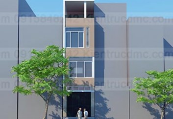 Thiết kế nhà ống nhỏ diện tích 33m2