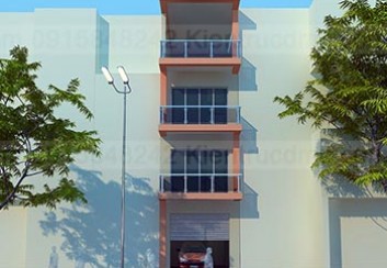 Thiết kế nhà ống 4 tầng mặt tiền 4m