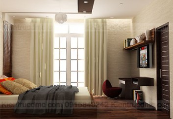 Thiết kế nội thất biệt thự mini 5 tầng
