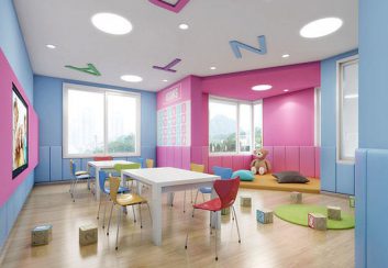 Mẫu thiết kế Trường mầm non tư thục đẹp