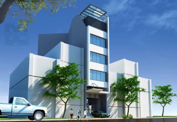 Tư vấn thiết kế nhà phố 4.5 tầng