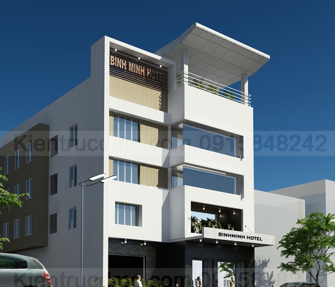 Thiết kế cải tạo khách sạn Bình Minh
