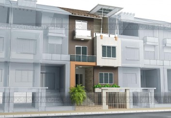Mẫu thiết kế nhà phố 4 tầng diện tích 135m2