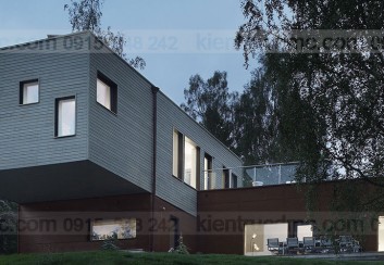 Thiết kế nhà ở theo modules đúc sẵn