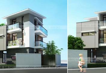 Thiết kế biệt thự phố Quảng Ninh