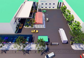 Thiết kế nội thất ngoại thất và tiểu cảnh sân vườn nhà máy sản xuất Tập đoàn Tonmat