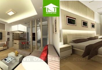 Thiết kế nội thất nhà phố kết hợp văn phòng làm việc