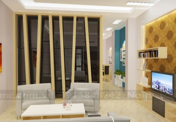 Thiết kế nội thất nhà ống 4 tầng diện tích 37m2