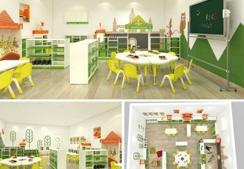 Thiết kế trường mầm non tư thục đẹp tại Trung Quốc