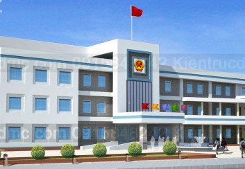 Thiết kế trụ sở UBND phường Tân Hồng