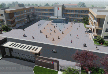 Thiết kế Trường trung học cơ sở Đình Bảng đạt chuẩn quốc gia