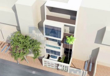 Thiết kế nhà phố 4 tầng 84m2